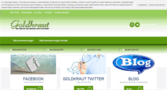 Desktop Screenshot of goldkraut.biz